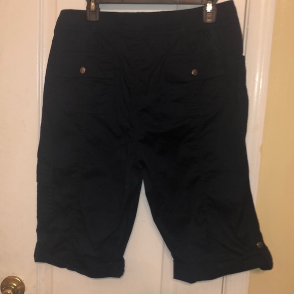 Hasting & Smith Shorts Hasting Smith Womens Navy Pull On Cargo